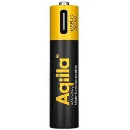 aqiila AAA USB-C® Akku Li-Ion 600 mAh 1.5 V 4 Stück,