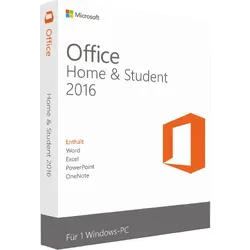 Microsoft Office 2016 Home & Student | Windows - Sofort-Download