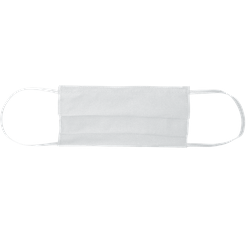 Mund-Nasen-Maske – Rainbow „Made in Germany“, weiß