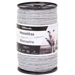 Mono-Litze, Polydraht 500m, transparent 2**