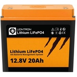 LIONTRON Lithium Batterie, 12,8V, 20Ah, BMS