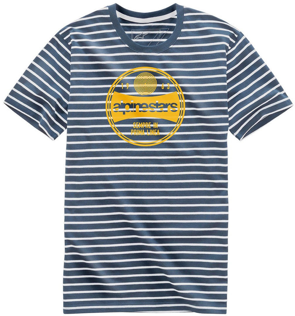 Alpinestars Prima T-Shirt, wit-blauw-geel, S