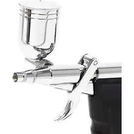 Wiltec Airbrush Pistole Typ 116 schwarz/silber 0,3mm