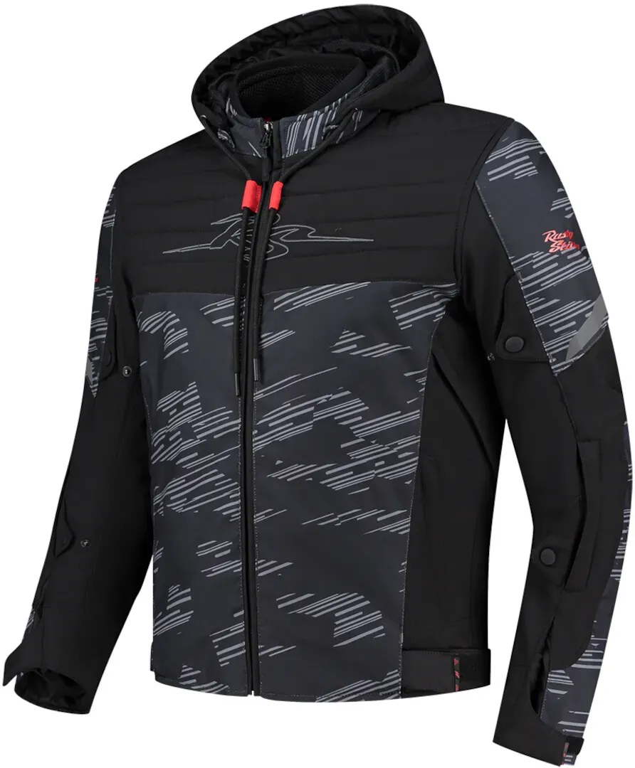 Rusty Stitches Liam Wasserdichte Motorrad Textiljacke