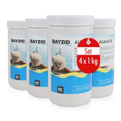 4 x 1 kg BAYZID®  Alkafix zur Anhebung der Alkalinität (TA)