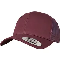 Flexfit Retro Trucker Cap Maroon One Size