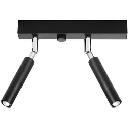 Deckenleuchte Deckenlampe Schwarz verstellbare Spots Küche Esszimmer Wohnzimmer