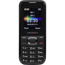 Swisstone Dual-SIM Handy Handy schwarz