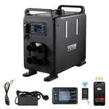 5-8kw Dieselheizung 12 V / 24 V All In One Diesel-luftheizung Mit Bluetooth App-steuerung & Fernbedienung & Anzeigebildschirm & Co-alarm, Schnell Aufheizende Vertikale Tragbare Dieselheizung