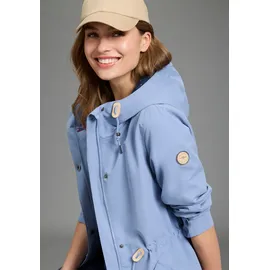 KangaROOS KANGAROOS, Outdoorjacke Übergangsjacke mit Kapuze und Kordelzug