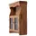 creedwood Wandregal 60 x 73 x 19 cm Natur
