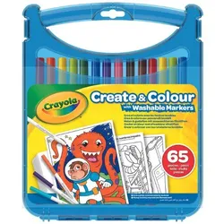 Crayola: SuperTips Washable Marker-Set - 65 Stück