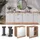 Vicco Rion 80 x 81,6 x 46 cm Weiß