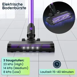 casativo-tech Casativo 2in1 Akku Staubsauger Wischaufsatz