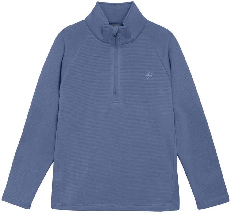 ColorKids Fleece Pulli Kinder - blau-7450 / 164