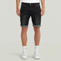 G-Star 3301 Slim Kurze Jeans Medium Aged Grey 34