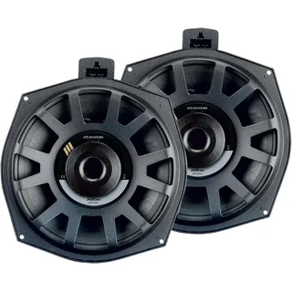 Axton ATS-BSUB4 – Power 8“ / 20 cm Auto Untersitz Subwoofer, kompatibel mit BMW und Mini Fahrzeugen, Plug & Play Underseat Bass mit 4 Ohm Schwingspule, 150 W RMS, 1 Paar