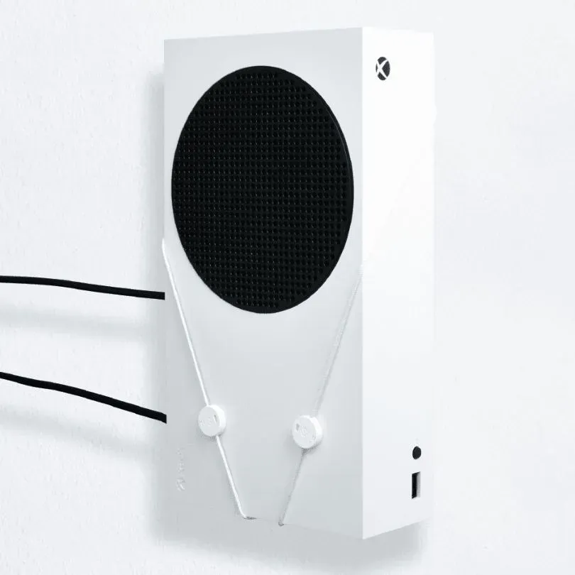 Xbox Series S  Wall Mount Bundle Deluxe (Weiß) 