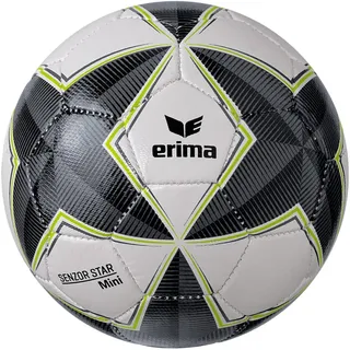 Erima SENZOR Star Match Mini Fußball (7192415), schwarz/grau, 00