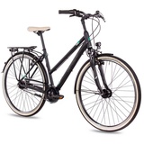 Airtracks Damen City Fahrrad 28 Zoll CI.2820L Shimano Nexus 7 Gang Schwarz Matt SCHWARZ 48 CM