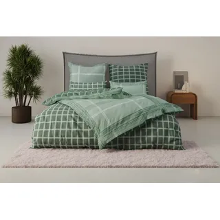 Bruno Banani Tova Karo Grün 155 x 220 cm + 2 x 40 x 80 cm