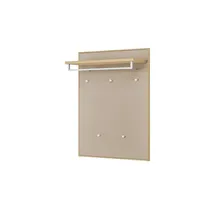 Möbel Kraft Garderobenpaneel ¦ creme ¦ Holzwerkstoff ¦ Maße (cm): B: 83 H: 109 T: 29.0