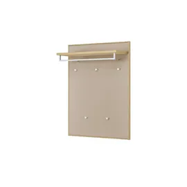 Möbel Kraft Garderobenpaneel ¦ creme ¦ Holzwerkstoff ¦ Maße (cm): B: 83 H: 109 T: 29.0