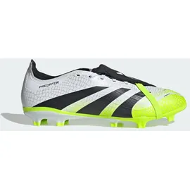 adidas Predator League Fold-Over Tongue FG/MG Herren Cloud White/Core Black/Lucid Lemon 39 1/3