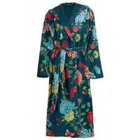 PiP Studio Bademantel Good Evening Bathrobe Dark Blue M Dunkelblau 100% Cotton, terry v, Bademantel Damen und Herren Morgenmantel Frottee