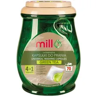 MILL ECO Universal-Waschkapseln 4in1 Grüner Tee 70 Stück MADONIS
