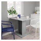 vidaXL Esstisch 80 x 75 x 80 cm grau