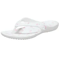 Crocs Damen Kadee II Zehentrenner, Flamingo White, 41-42 EU - 41 EU