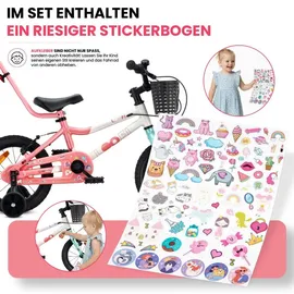 SUN BABY LOOFI 14 Zoll grau/rosa