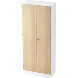 Hammerbacher Aktenschrank eiche 4 Fachböden 80,0 x 42,0 x 200,4 cm
