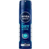 NIVEA Dry Active Deo-Spray 3 x 150 ml