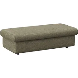Pouf FLEXLUX "Lovane", grün (fall grün), B:131cm H:44cm T:61cm, Poufs, Weich & anschmiegsam