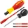 Wiha Drehmoment-Schraubendreher Set TorqueVario-S electric 5-tlg. 0,8-5,0 Nm PlusMinus/Pozidriv