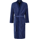 CAWÖ Bademäntel Herren Kimono Graphic 4851 blau - 11 XL