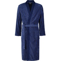 CAWÖ Bademäntel Herren Kimono Graphic 4851 blau - 11 XL