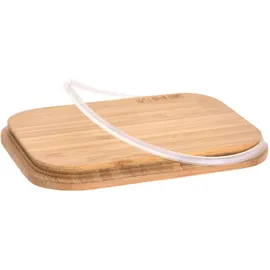 Lässig Vesperdose Lunchbox Stainless Steel Bamboo Garden Explorer