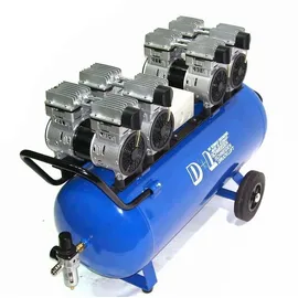 Apex Digital Druckluft Kompressor Silent Leise V8 360/8/90W Ölfrei Flüster Kompressor 4PS