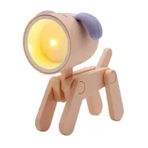 Realpower LED-Tier Taschenlampe Pinker Hund