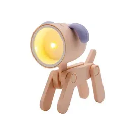 Realpower LED-Tier Taschenlampe Pinker Hund