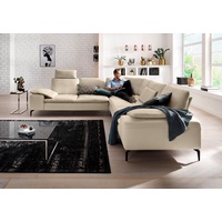 W.SCHILLIG Ecksofa valentinoo, Set, mit Sitztiefenverstellung, Breite 318 cm grau