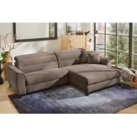 Jockenhöfer Gruppe Ecksofa »Double One L-Form«, mit 2x 120cm breiten, elektromotorischen Relaxfunktionen