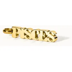 PURELEI Pisces Letter Charm