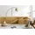 Konsimo Ecksofa Ferox ¦ gelb ¦ Maße (cm): B: 305 H: 73