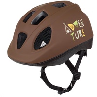 Polisport Unisex-Youth Kids Helmet-Adventure-(XS = 46/53) Helm, Braun