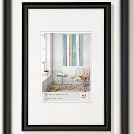 walther + design Trendstyle Kunststoff schwarz 70x100 cm 3er Set