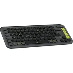LOGITECH POP Icon Keys, Tastatur, kabellos, Graphite
